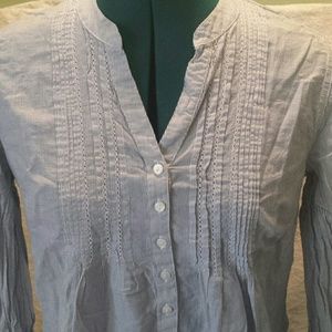 🌹Converse brand blue and white striped top