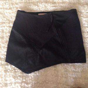 Black skirt geometric