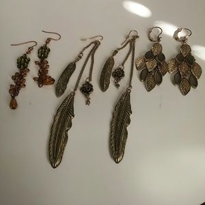 Urban Outfitters earring bundle