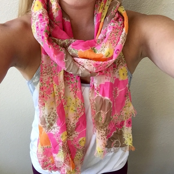 pretty in links scarf from Target!