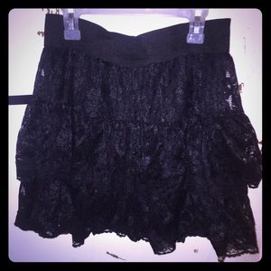 Black Lace skirt
