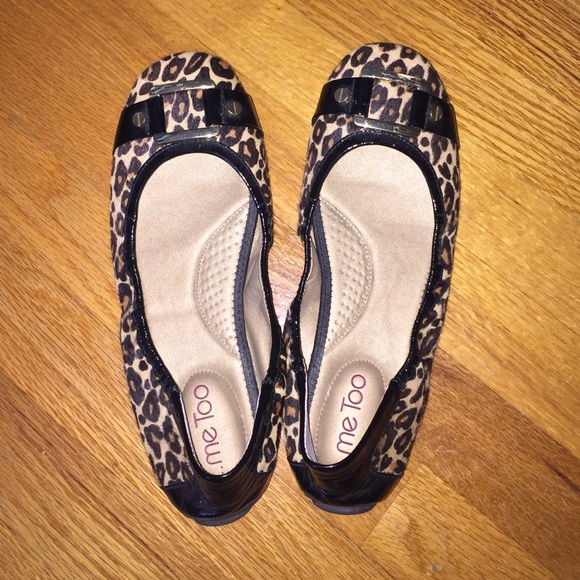 Cheetah print flats