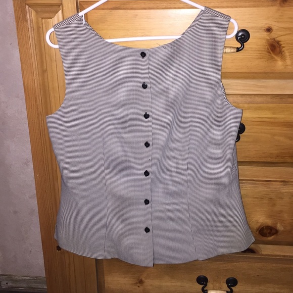 Houndstooth Blazer with matching sleeveless top - Picture 4 of 4