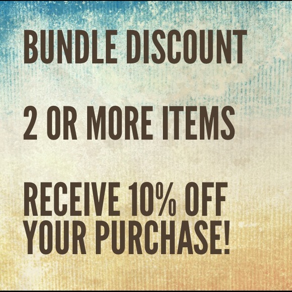 Bundle Discount😃👍💐🌸🌹🎊🎉💥