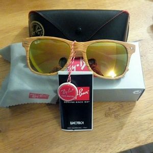 Ray ban woodlike wayfarer