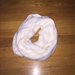 Beige infinity scarf