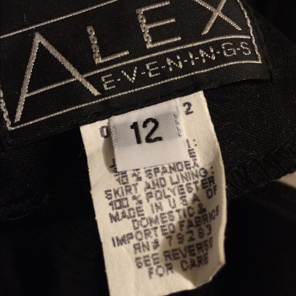 Alex Evening Formal 2pc Dress w/Jacket Size 12 NEW - Picture 4 of 5