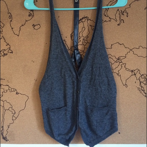 Grey vest