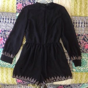 BNWT pacsun long sleeve romper