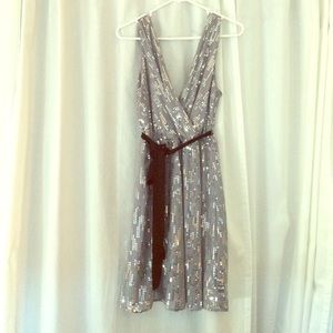 Express sequined dress
