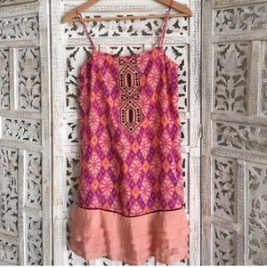 Free People ruffled tier dress