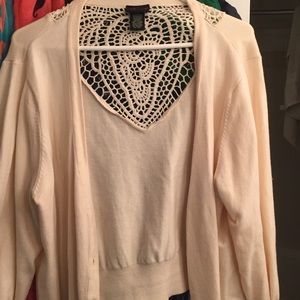 Cream colored sweater