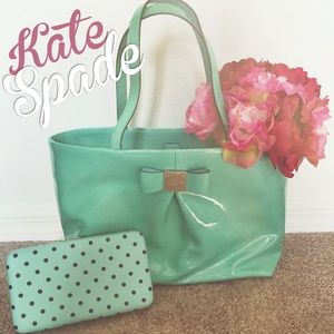 NWOT Tiffany Blue Kate Spade Tote