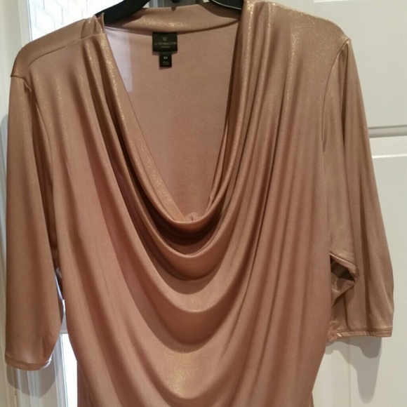 Worthington Tops - Blouses ***NWOT **Gold Shimmer**REDUCED ***