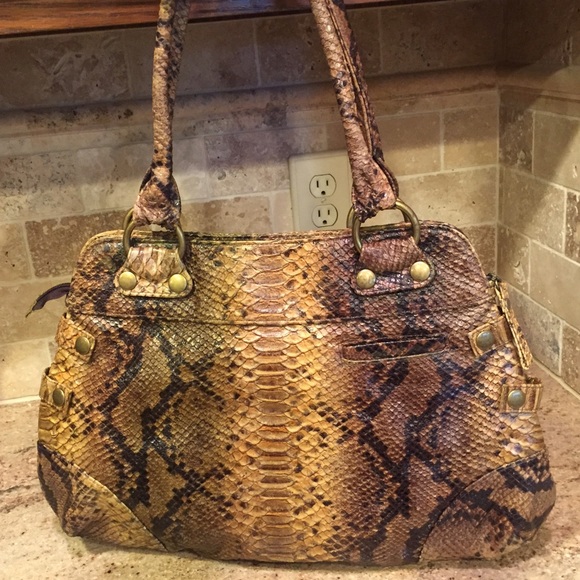NWOT Sacco Snakeskin Purse