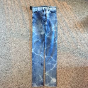 NWT Bleached Cheap Monday Skinny Jeans