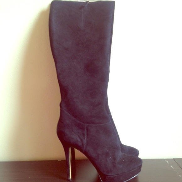 Nine West Shoes - Never worn Nine West suede knee length boots