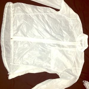 American Apparel Transparent Windbreaker