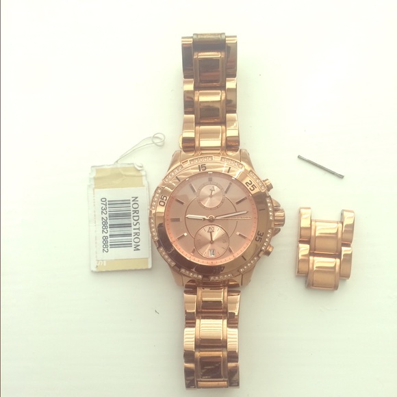 Used Michael Kors Rose Gold Tone Watch