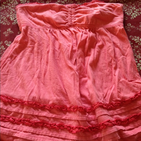 Topless pink top Abercrombie