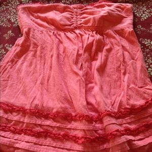 Topless pink top Abercrombie