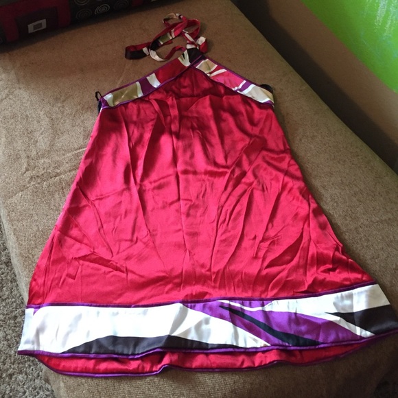 Bebe: Reversible Halter Dress - Picture 2 of 3