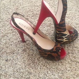 Sexy Guess open toed heels