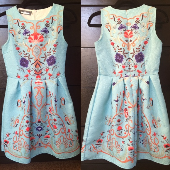 Printed Floral Dress