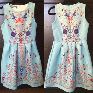 Printed Floral Dress