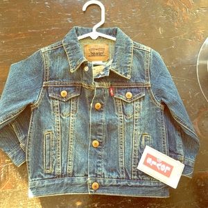 Children's Levi denim jacket.