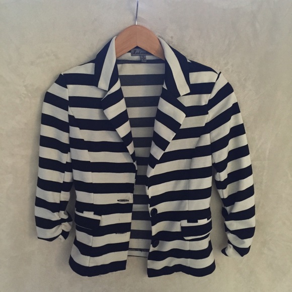 Striped Blazer - Picture 1 of 4