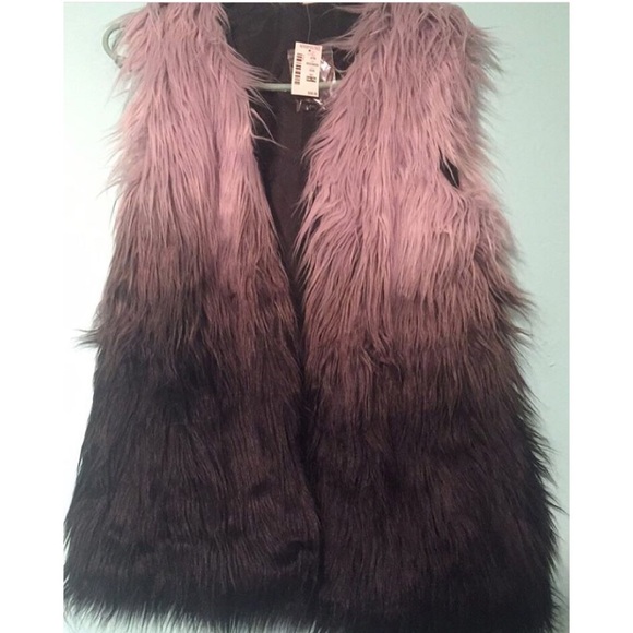 fur vest price is not firm