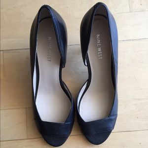 Black Nine West Heels