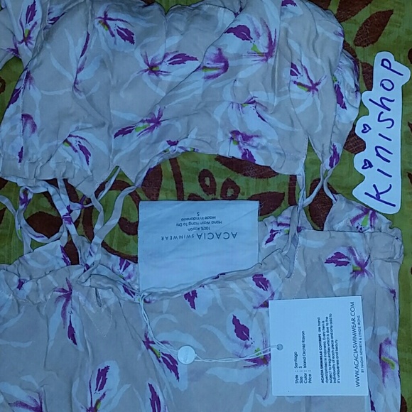New acacia santiago island orchid dress S swimwear - Picture 3 of 4