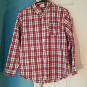 Red/White Plaid Flannel