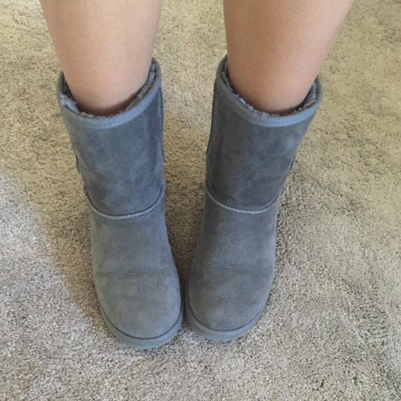 Grey UGG boots