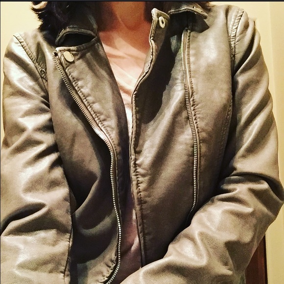 Express Faux Leather Jacket