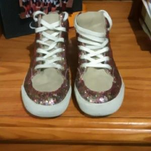 Sparkly high tops