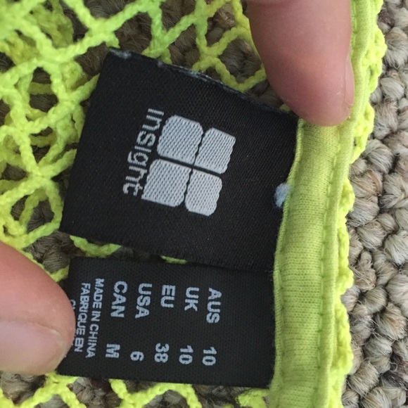 Neon Insight Mesh Tank - Picture 3 of 4