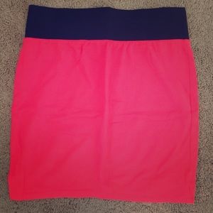 Pink Mini Skirt