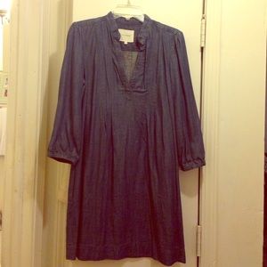 Life in Progress Denim Shirt Dress