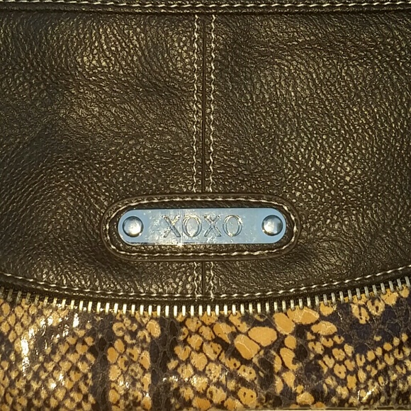 XOXO Mini snakes skin clutch purse - Picture 1 of 4