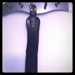 Black stretchy waist belt