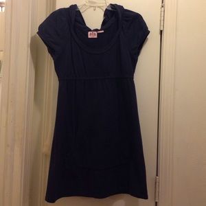 Juicy Couture Navy Hoodie Dress
