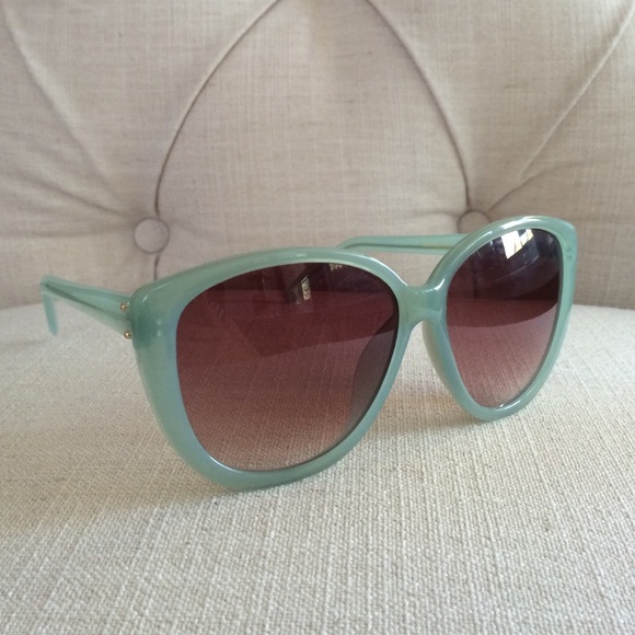 Topshop Accessories - Oversized mint sunnies