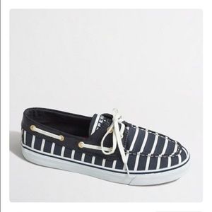 Sperry topsider for Jcrew compass stripe size 9