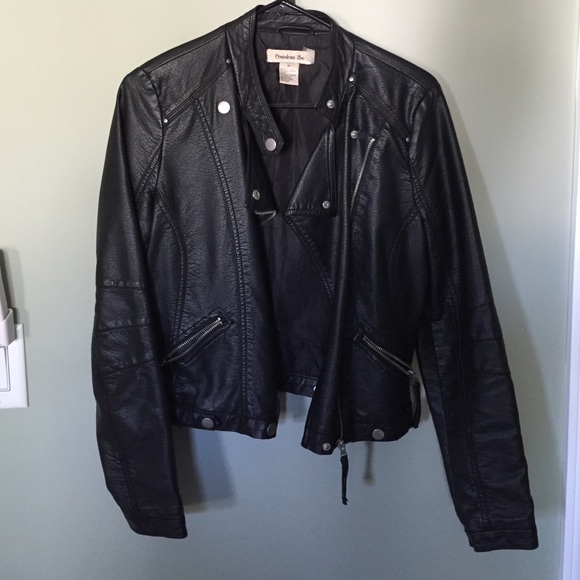 Faux Leather Jacket