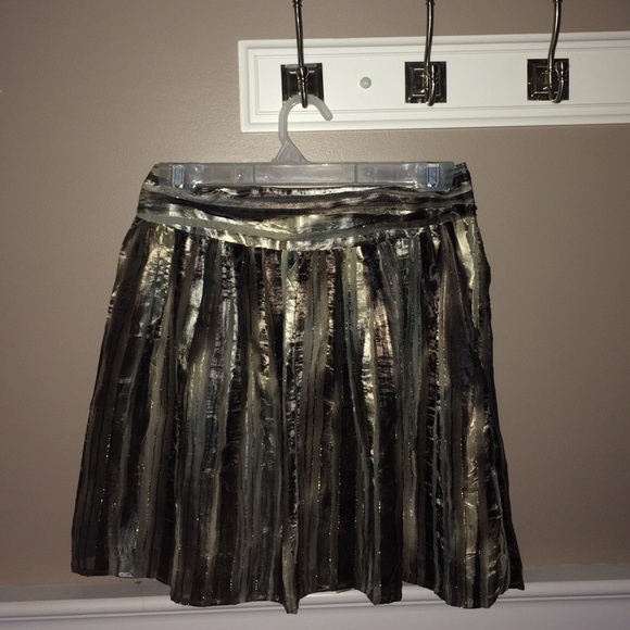 H&M Silver/Grey/Gold Skirt Size 6