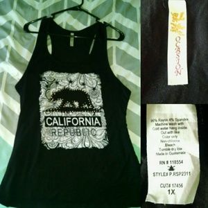 Black California Republic tank