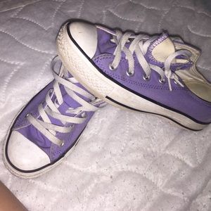 Purple Converse